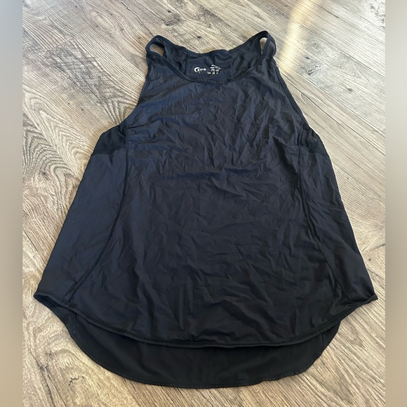 ZYIA Tops - ZYIA Black Tank Top size large